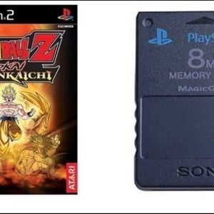 PS2: 8MB Memory Card Saved Game Data - Dragon Ball Z: Budokai Tenkaichi 1
